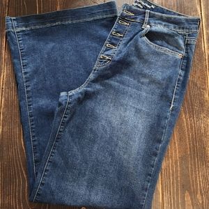 Maurices High Rise Wide Leg Jeans